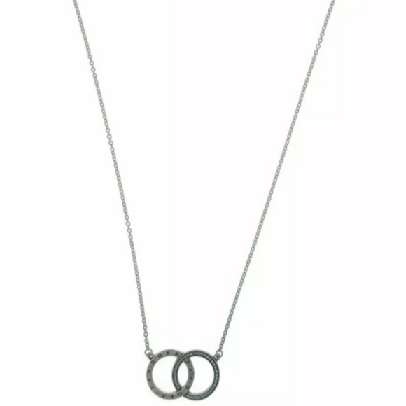 Pandora signature circle necklace with clear crys. - Picture 4 of 8